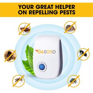 Ultrasonic Pest Repeller (Pack of 6) – Pest Repellent Plug in for Indoor – Mice Repellent for Mosquitoes, Cockroaches, Spiders – Rodent Repellent for Home, Warehouse, Hotel, Office