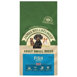 James Wellbeloved Adult Small Breed Fish and Rice Dry Mix 1.5 kg