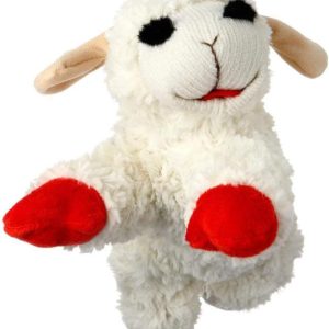 Multi Pet Lamb Chop Dog Toy, 10″ [2-Pack]