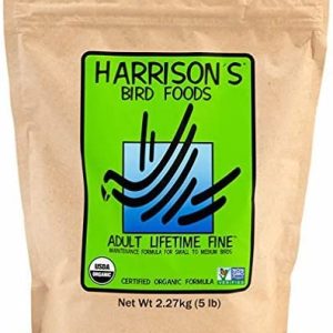 Harrison’s Adult Lifetime Fine 5lb … by Harrison’s Bird Foods