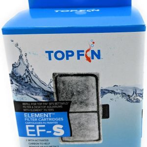 Top Fin EF-S Element Filter Cartridges (6 Count) for Fish Tank