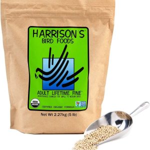 Harrison’s Adult Lifetime Fine 5lb … by Harrison’s Bird Foods