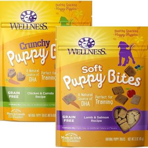 Wellness Puppy Bites Natural Grain Free Puppy Training Treats ? (Variety)