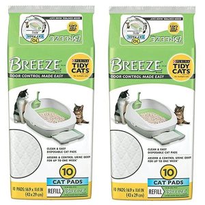 Tidy Cat Breeze Pads, 10 Count (Pack of 4)