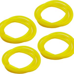 HOODELL 4 Sizes Premium Petrol Fuel Line, 4 Feet Long Hose for Poulan, Craftman, Chainsaw, String Trimmer and Blower