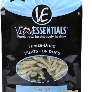 Vital Essentials – Dog GF Freeze-Dried Minnows Treats – 2.5 oz