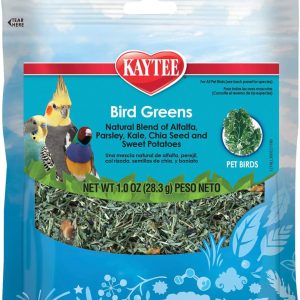 Kaytee Bird Greens Treat for All Pet Birds, 1 oz