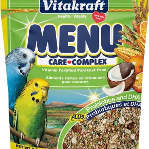 Vitakraft Menu Vitamin Fortified Parakeet Food, 2.5-Pound
