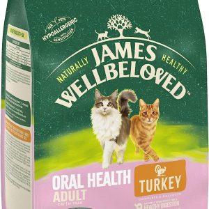 James Wellbeloved Turkey and Rice Oralcare Dry Cat Food 1.5g