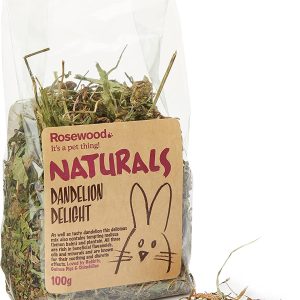 Rosewood Pet 1 Pouch Dandelion Delight Food for Small Animals, 100G