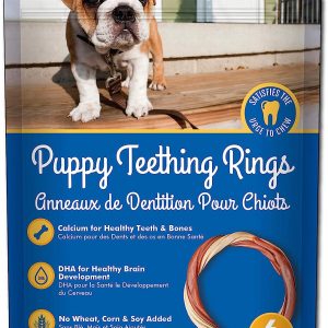 N-Bone 6-pack Puppy Teething Ring, Chicken Flavor