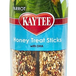 Kaytee Forti-Diet Pro Health Parrot Honey Treat Stick Value Pack, 7-Oz