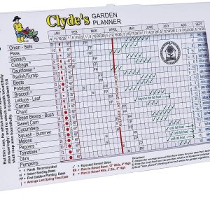 Clyde’s Garden Planner – Vegetable Planting Slide Chart
