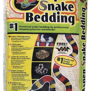 Zoomed Aspen Snake Bedding, 24 Quart