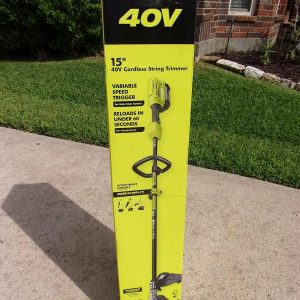 RYOBI 40-Volt Lithium-Ion Cordless Attachment Capable String Trimmer, 4.0 Ah Battery and Charger Inc
