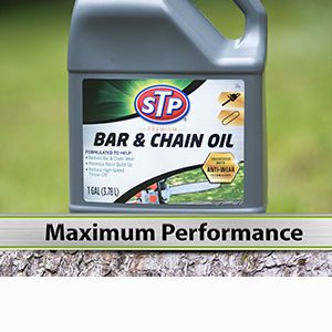 Bar and Chain Oil by STP, Premium Formula Oil Treatment for Tools, Bars, Chains, 1 Gal Each