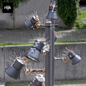 riijk , Anti-Pigeon and Anti-Raven System – 3 Meters – Pre-Assembled – Stainless Steel