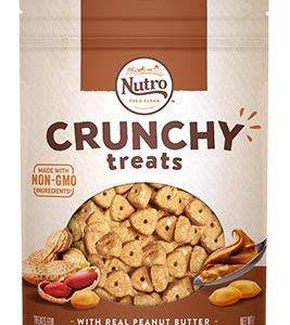 Nutro All Natural Crunchy Training Treats For Dogs 3 Flavor Variety Bundle: (1) Nutro Crunchy Treats With Real Peanut Butter, (1) Nutro Crunchy Treats With Real Mixed Berries, and (1) Nutro Crunchy Treats With Real Apple, 10 Oz.